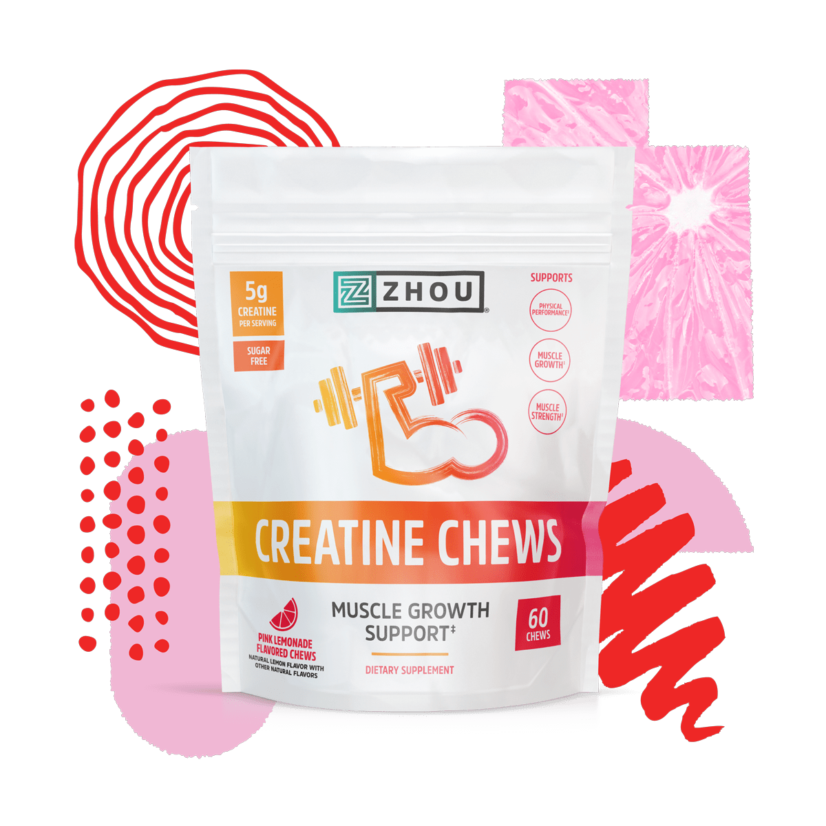 Creatine Chews Zhou Nutrition